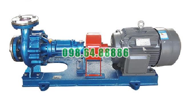 Bơm dầu nóng trục ngang RY65-40-200 lưu lượng 30 m3/h, công suất 7.5 kW, cột áp 50 m