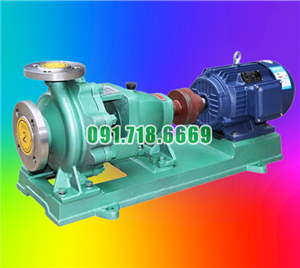 Giá bán bơm li tâm cánh hở đường thoát đầu vào ra Dn125 model IHK150-125-250